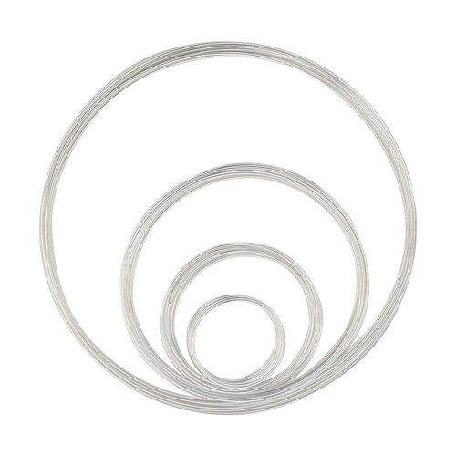 Memory Wire Multiple Loops Thin 0.6mm Beading Wire for Art Necklace Ha