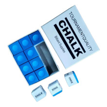 12x Pool Cue Chalk Durable Equipment Billiard Chalks for Sports Clubs