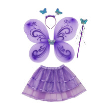 Fairy Costume for Girls Fairy Staff Outfit Butterfly Wing for Party Gi