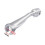 1/2" Fuel Line Socket Nut Wrench Double Ended L Fuel Line Socket Wrenc 2