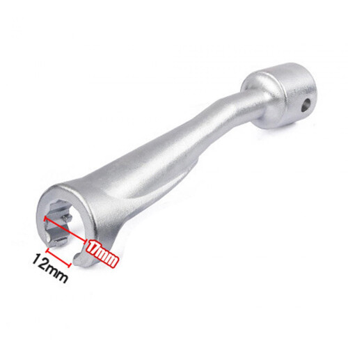 1/2" Fuel Line Socket Nut Wrench Double Ended L Fuel Line Socket Wrenc 1