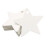 100Pcs Star Shaped Gift Tags Gift Wrapping Tags for Holiday Graduation 1