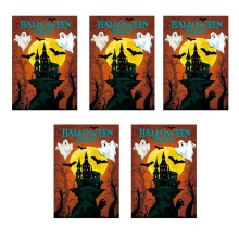 Number 3 Halloween Decoration Garden Flag Courtyard Garden Decoration Background Outdoor Holiday Flag Background
