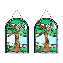 Tree Blessing to Have A Mom Like You Bird Suncatcher Card