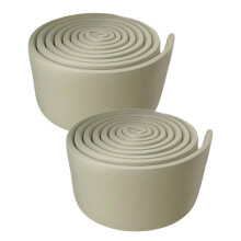 2x Baseboard Molding Trim 2Meters Anti Collision Lightweight Skirting