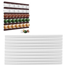 10 Pezzi per  Verde Mountain Solimo Portacapsule per Caffè per Cialde Caffè Scaffale per Capsule, Scaffale, A
