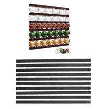 10 Unidades para Suporte de CáPsulas de Café  Verde Mountain Solimo para CáPsulas de Café, Prateleiras de Armazenamento de CáPsulas de Café,