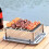 Small Grill Portable Foldable Grill Outdoor Grill Removable Part Versatile BBQ Tool for Barbecue Beach Without Tray 9