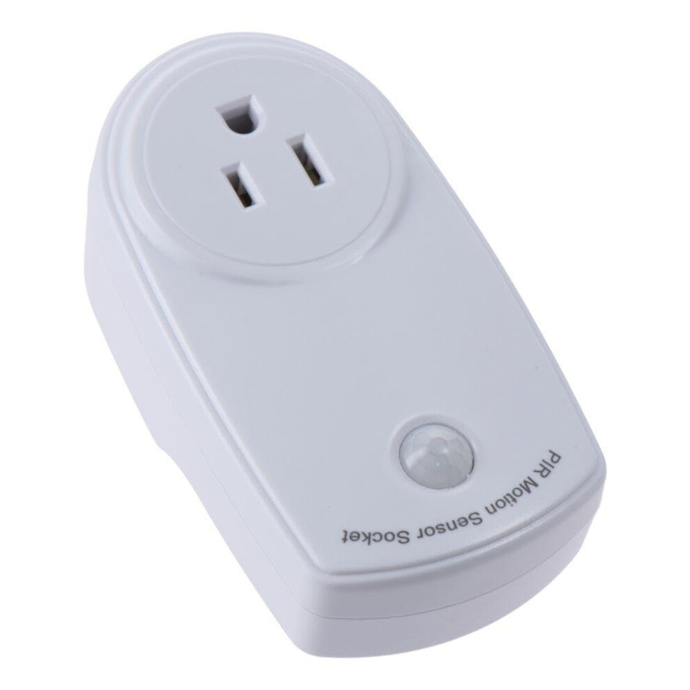 Motion Sensor Plug with Smart Detection, Energy Saving AutoOff and Child Safety Protection