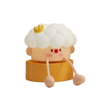 Little Prince Patting Lamp Quarto Infantil Dormitório Abajur de Cabeceira para Dormir Bonito Presente Prince Night Light Branco