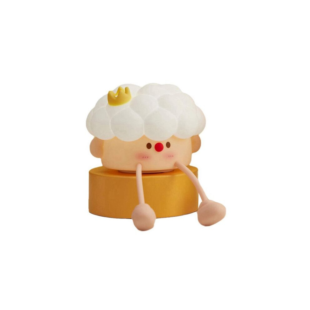 Little Prince Patting Lamp Children'S Bedroom Dormitory Bedside Sleeping Lamp Cute Gift Prince Night Light White