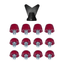 12x Football Boot Studs for Athletic Sneakers Indoor Outdoor Sports Tr
