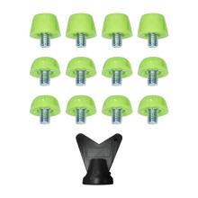 12x Football Boot Studs for Athletic Sneakers Indoor Outdoor Sports Tr