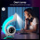 Conch Wireless Atmosphere Lamp Touch to Adjust Lighting RBG Desktop Lamp Wireless  Speaker Alarm Clock,B 1