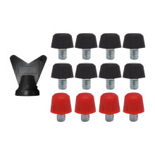 12 Pieces Football Shoe Spikes Anti Slip for Indoor Athletic Sneakers