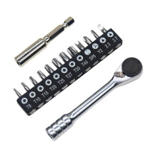Mini Ratchet Screwdriver Kit Offset Screwdriver for Tight Space Double