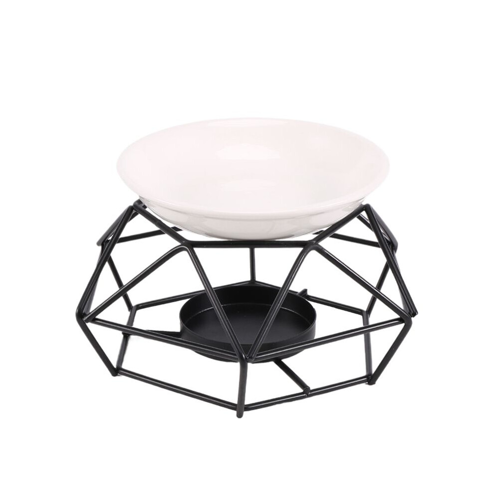 Delicate Romantic Ceramic Tealight Candle Holder Oil Burner Aroma Diffuser Furnace Home Decoration Stylish Design 4711331990521