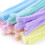 100 Pieces Plush Chenille Stems Pipe Cleaners for Bouquet Making Decor 3