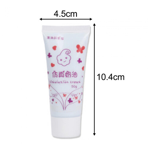 6Pcs Simulation Whipped Cream Glue DIY Phone Case Making Cream Clay Gl 1