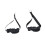2 Pieces Exercise Handles Non Slip for Cable Machine Pilates Pull Down 1