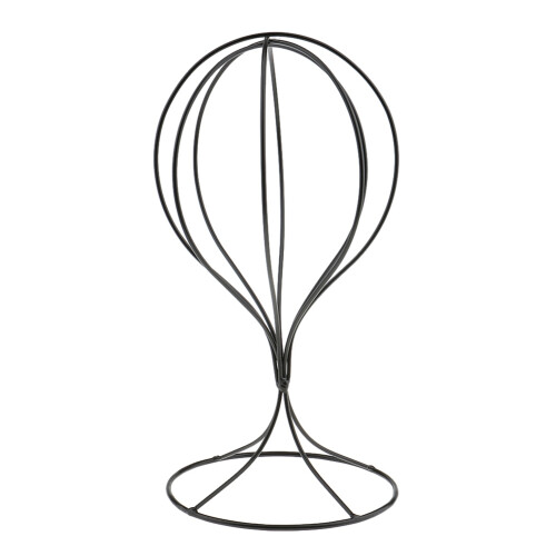 1 Pcs Hat Holder Hat Model Stand Tabletop Wig Cap Bonnet Display Stand Rack-Black