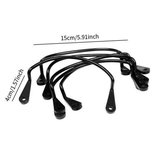 6x Pool Table Pockets Fixator Easy Installation Billiards Supplies for 1