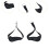 2 Pieces Exercise Handles Non Slip for Cable Machine Pilates Pull Down 3