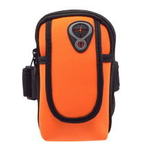 (Orange) Outdoor Gear Wrist Phone Bag Arm Band Sports Fitness Running Tool Gift