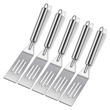 5 PièCes de Spatule 9,8 Pouces Spatule de Cuisson Brownie en Acier Inoxydable PoignéE Confortable, PoignéE Ergonomique éLéGante