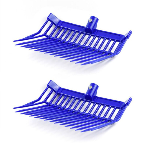 Manure Fork Replacement , Pitchfork , Horse Manure Rake, for Picking  Manure, Stable Waste Removal, 2pcs