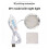 3D Printing Model LED Light LED Spotlight 5V Ultra-Thin Night Light USB Adjustable LED Light for Garage Kit Lamp 4