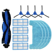Voor PVCR 1050 / 1229 / 3200 / 1020 / 1028 IQ Home Aqua Roller Zijborstel Filter Dweildoeken Robotstofzuigers