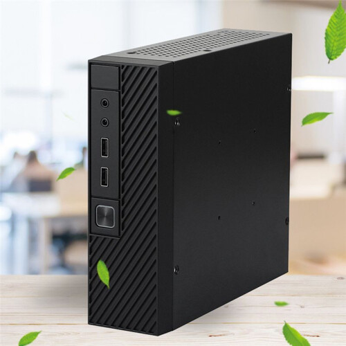 M06  Desktop Case -ITX PC Chassis Versatile and Efficient Industrial Control Case with Foot Stand 1