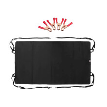 RV Rear Barn Door Awning Cover with 4 Windproof Straps for Ford Transi
