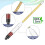 4Pcs Hydrometer Alcohol, Alcohol Meter for Distilling Alcohol 0-200 Proof & 0-100 Tralle, Specific Gravity Hydrometer 4