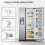 3 Pcs DA97-17376B Refrigerator Water Filter Refrigerator Filter Element 3 Layers of Effective Filtration 2
