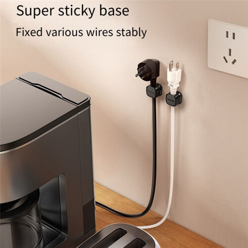 JOYROOM Cable Manager Desktop Cell Phone Data Charging Cable Magnetic Suction Organizing Fixer Row Socket Fixed  Snap, B 2