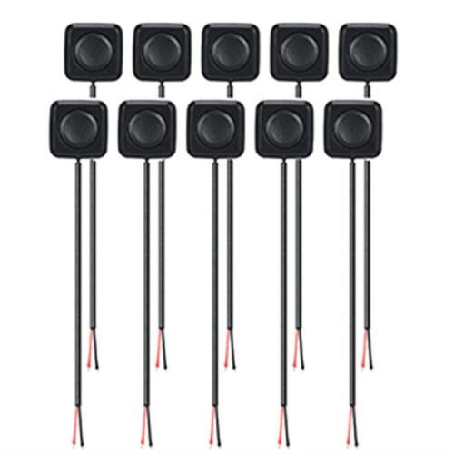 10Pcs 12V/24V  Momentary Push Button /Off , Surface Mount, Easy Installation for Electronic Experiment