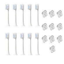 Per MIJIA T301 MES605 T302 MES608 T501 MES607 Testine di Ricambio per Spazzolino Elettrico Bianche