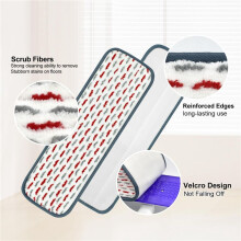 4 Pack Thicken Mop Pads Compatible for , Refills Power Mop Refill Pads for Spray Power Mop Wet Pads