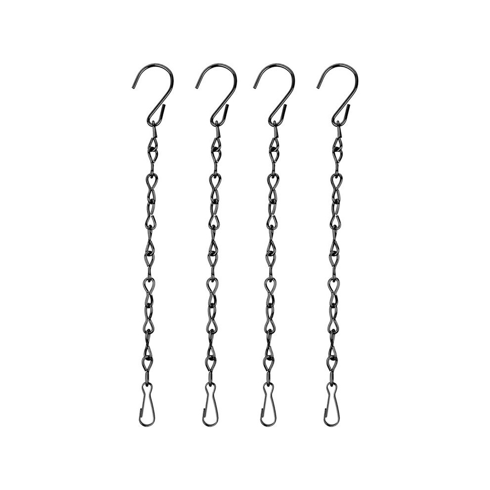 Hanging Plant Chain, Black Chain For Hanging Bird Feeders Planters Lanterns Baskets Billboards Wind Chimes Ornaments 6033963010865