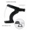 Work Protection Mask Full Face Protector Shield Transparent Facial Protector Face Dustproof with 10 Filter Black 6