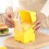 Sliced Cheese Container 2pcs Cheese Slice Holder Plastic Refrigerator Cheese Box 4