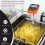 Probe Candy Thermometer with Pot Clip,Alarm Function,IPX6 Waterproof Rotatable Large Display Deep Fry Oil Thermometer 3