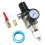 1/4 Inch Air Compressor Filter Regulator Combo AW2000-02 - Brass Elements, 150 PSI Max Pressure, Compact Design 2