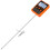 Probe Candy Thermometer with Pot Clip,Alarm Function,IPX6 Waterproof Rotatable Large Display Deep Fry Oil Thermometer 1