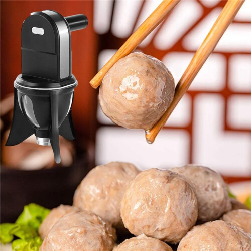 Household Sweet  Maker Small Automatic Dumpling Machine Meatball Maker Making Fish Meat  Forming Machine UK Plug 2