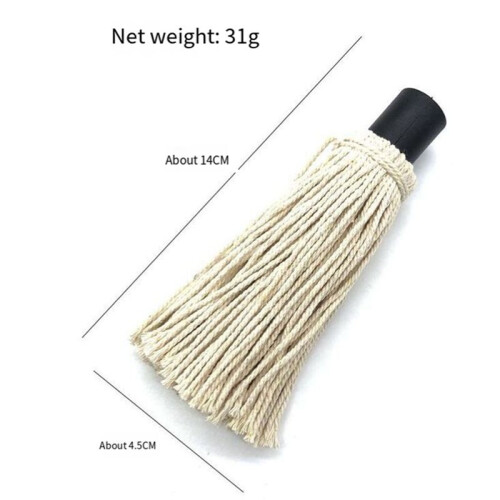 BBQ Cotton Sweeper Wooden Handle Pure Cotton 2