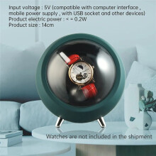 Watch Winder for Automatic Watches Watch Box Automatic Winder (Creamy-White)