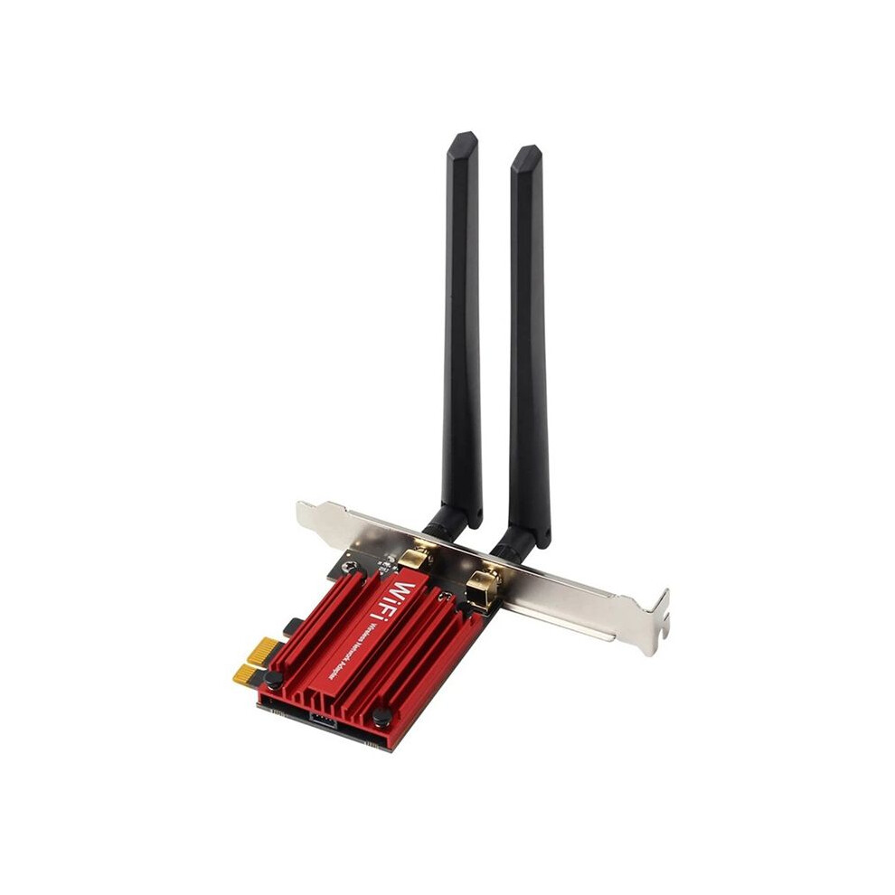 1800Mbps Wifi 6 Mt7921 Pci Express Wireless Adapter 5.2 Dual Band 802.11Ax/Ac Wi-Fi Network Card Windows 10 11 4714092059933
